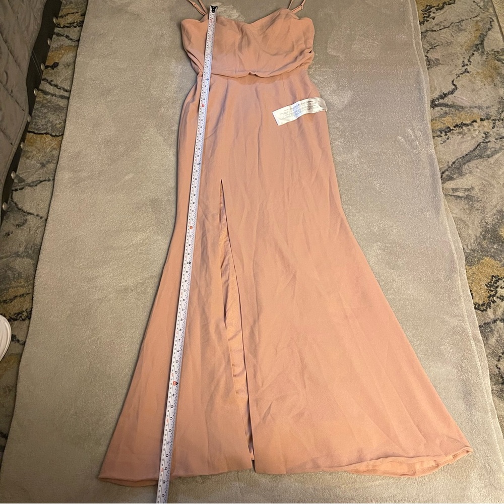 Dress the Population Gracelyn - Blush Maxi Dress - Picture 4 of 8